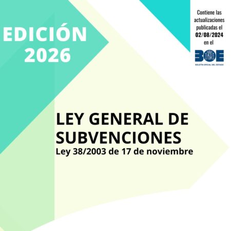 Ley 38/2003 General de Subvenciones