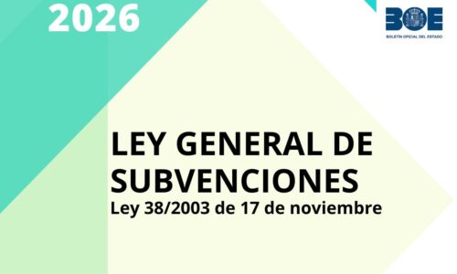 Ley 38/2003 General de Subvenciones
